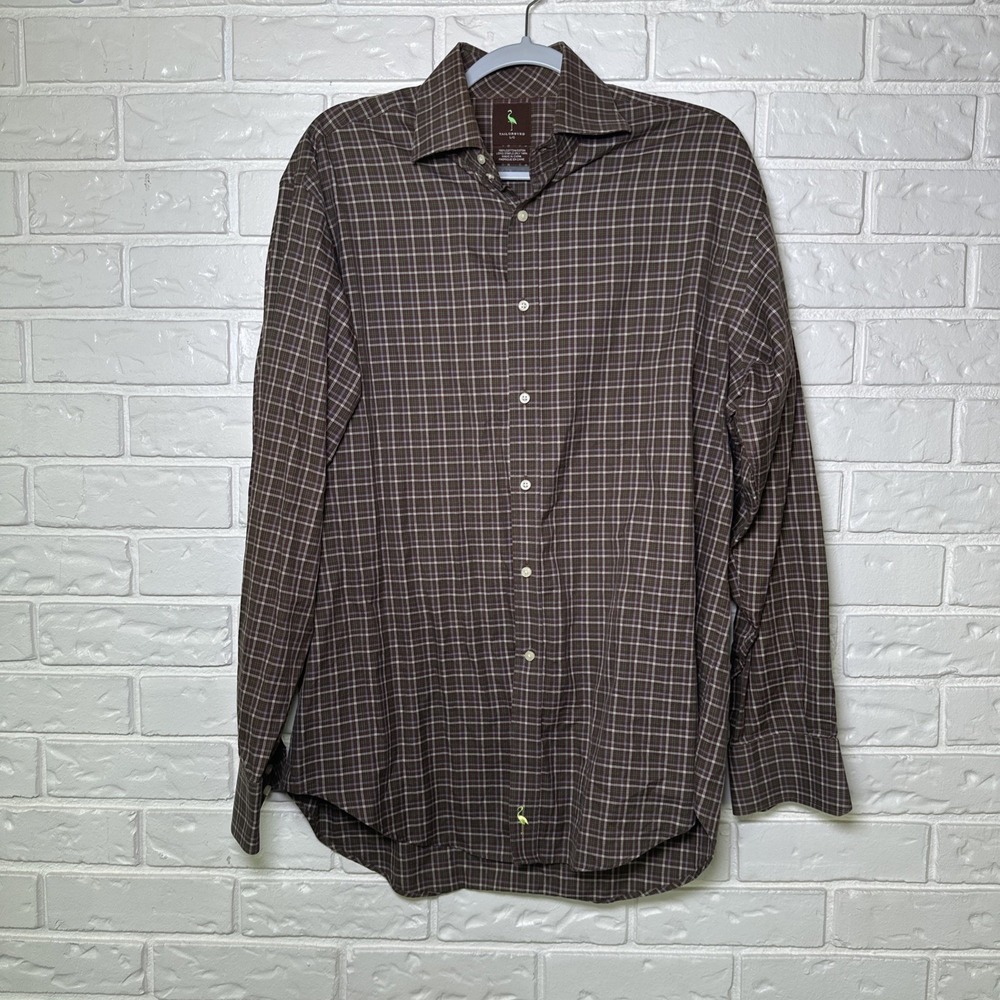 Tailorbyrd Button‎ Down Long Sleeve Shirt Size Large
